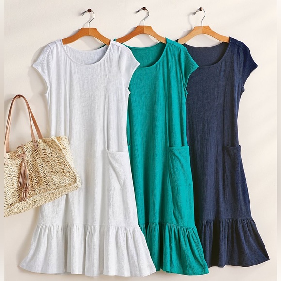 Soft Surroundings Fleur Midi Dress M - Picture 2 of 7